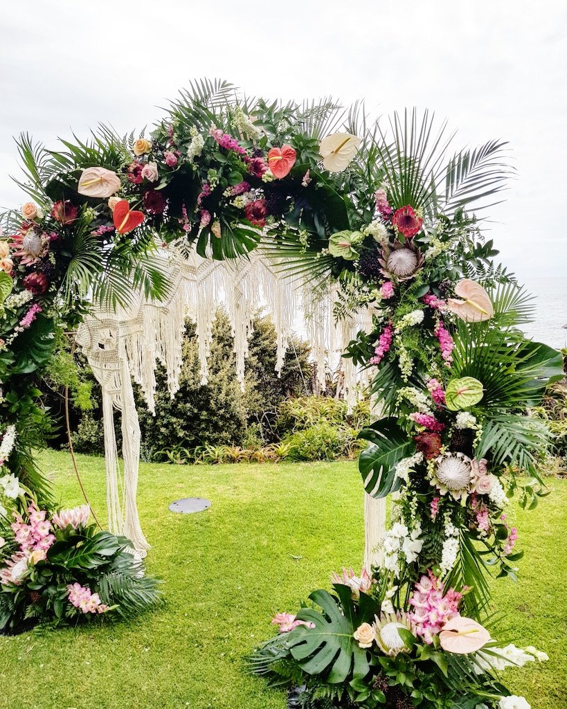 Macrame Curtain Hire  Muse Decor Hire